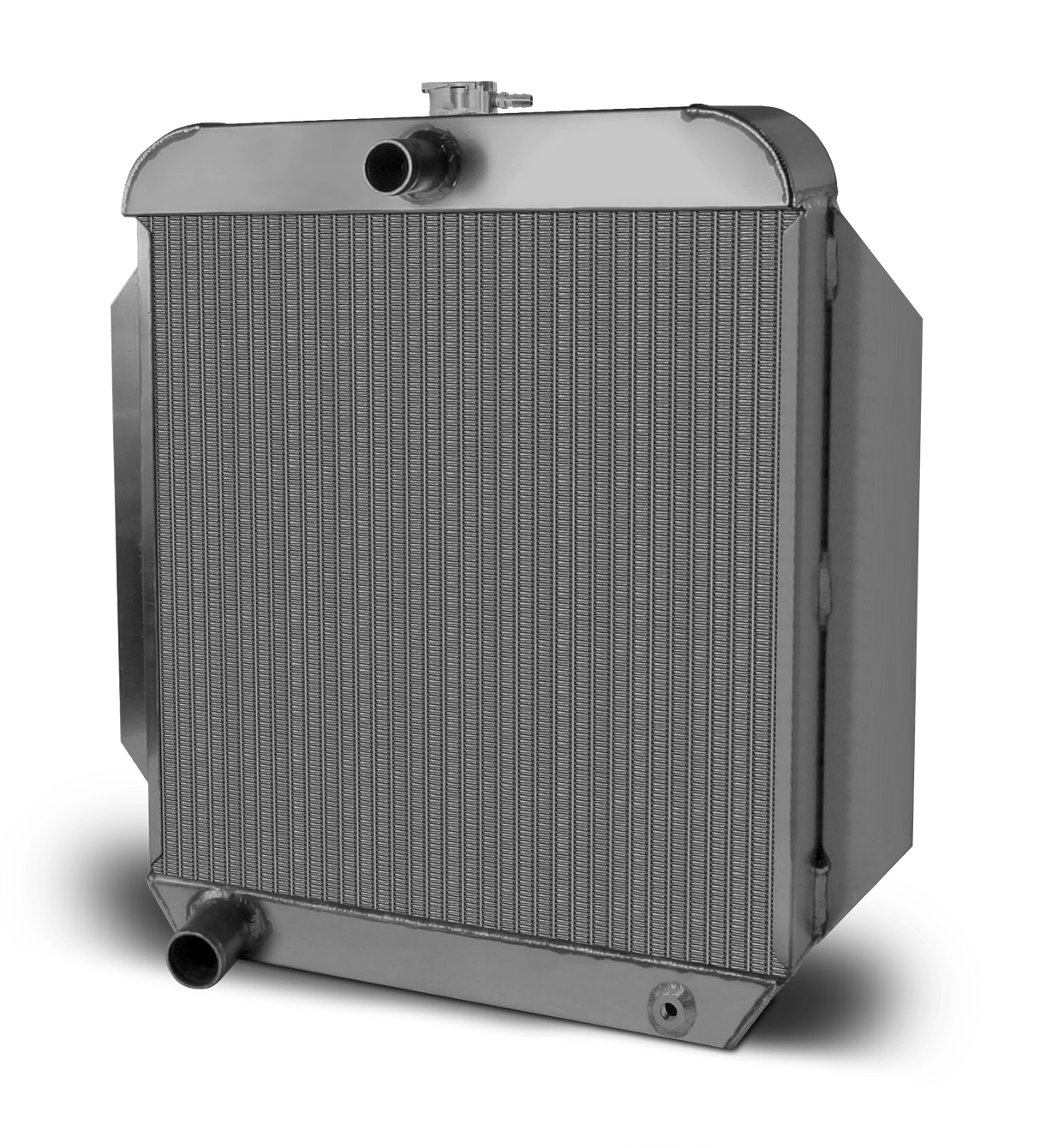 AFCO Ford F100 Aluminum Radiator and Shroud - 81171-B-SP-N 81171-S-NA-N