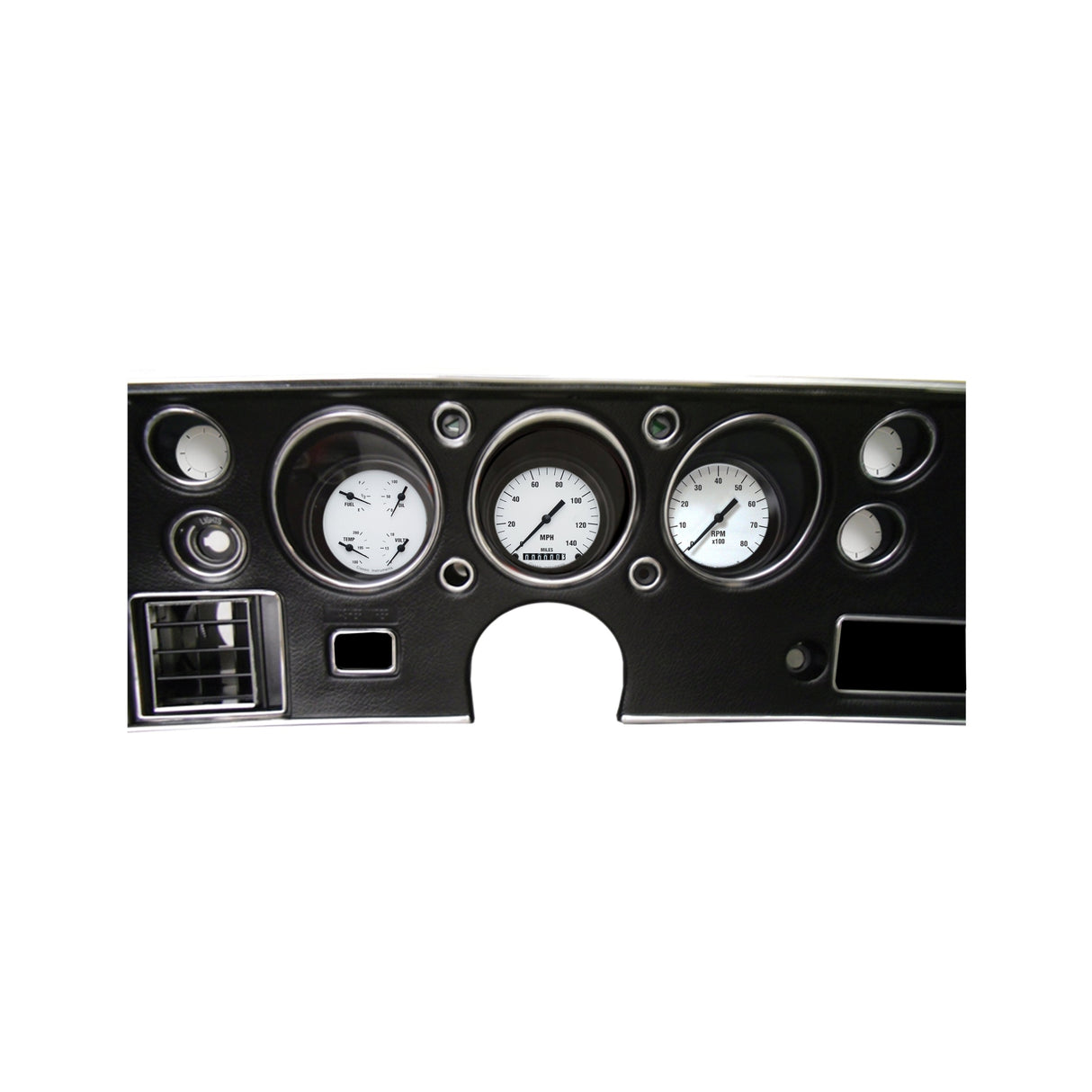 Classic Instruments White Hot 1970-72 Chevelle SS Package LS Sending Unit - CV70WH-LS
