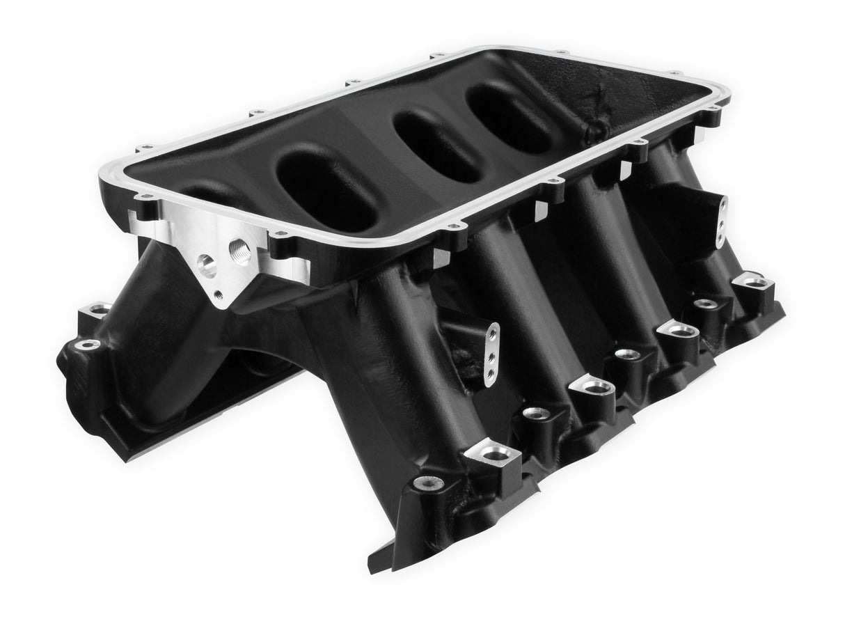 Holley 300-229BK Hi-Ram Lower Manifold - GM LS7- Black