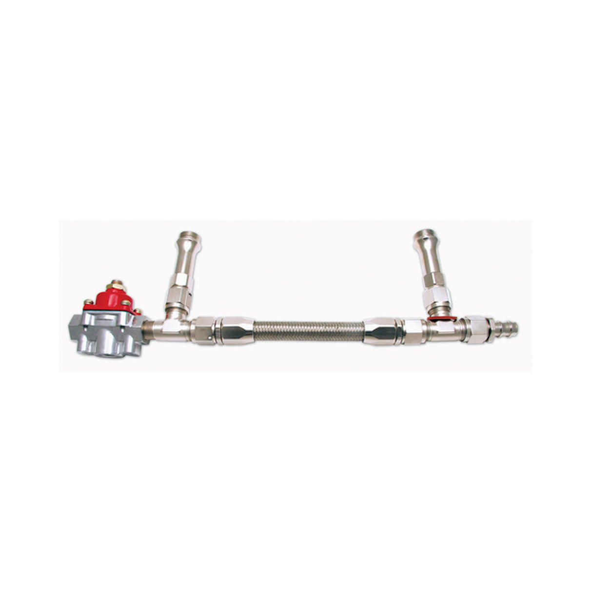 Quick Fuel By Pass Reg Fuel Line Kit #8AN Silver - 34-8000BPQFT
