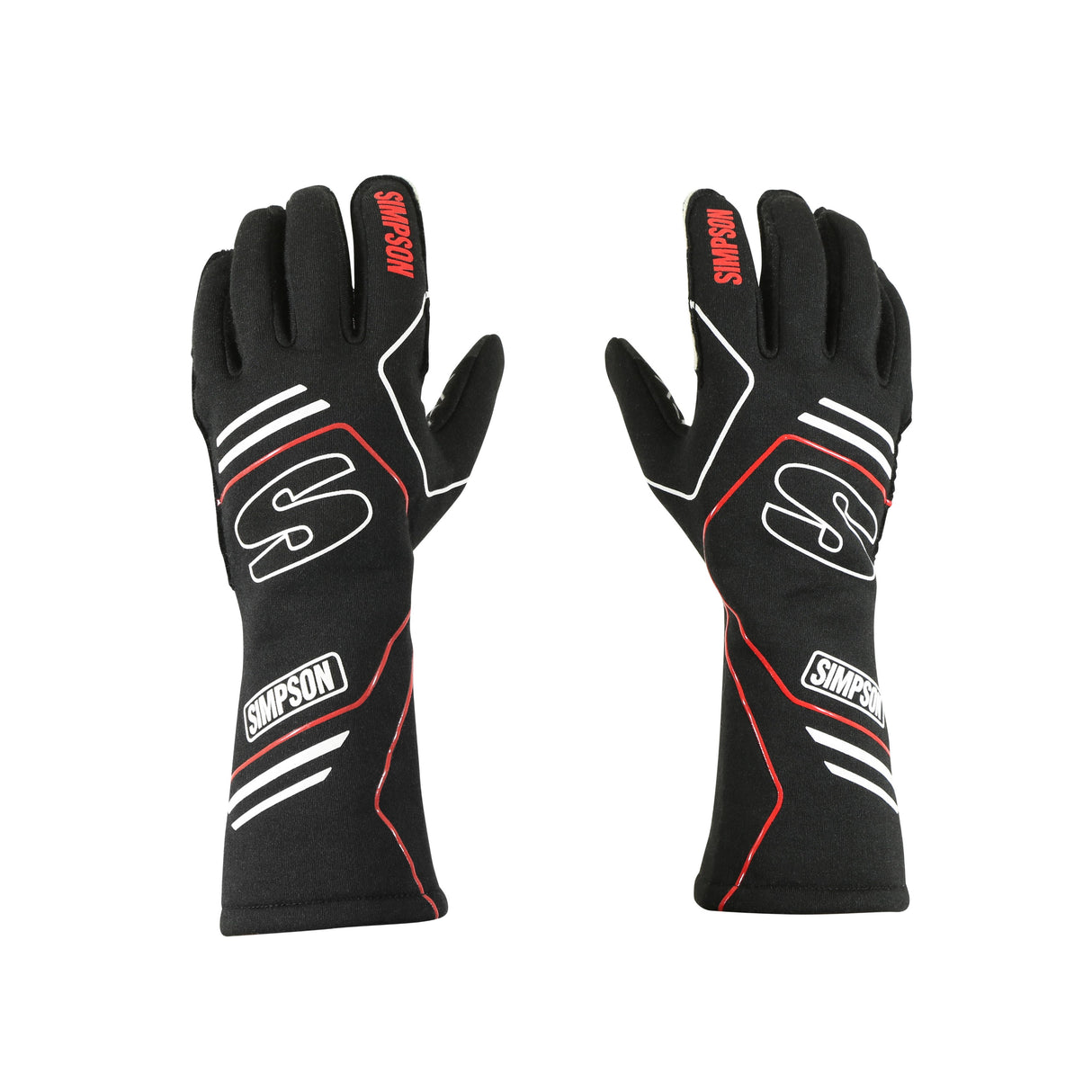 Simpson Safety Posi Grip Gloves - Red - SGRSM