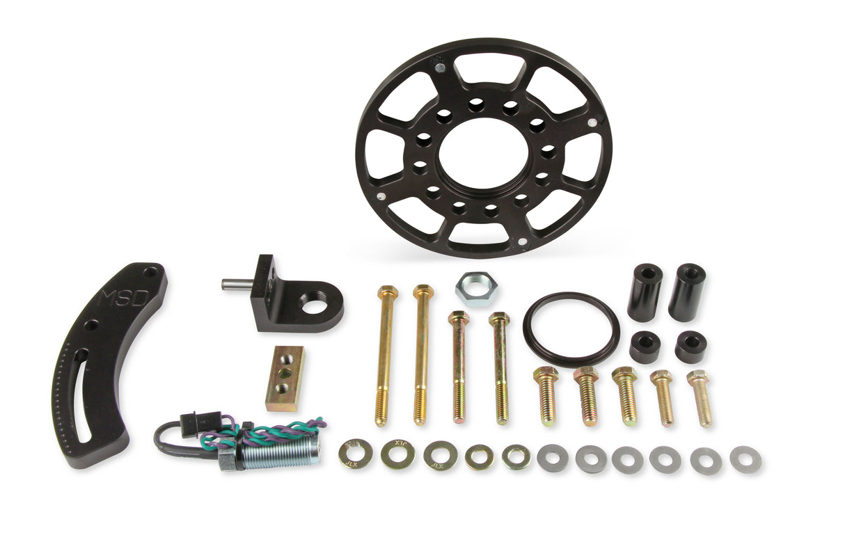 MSD Crank Trigger Wheel Kit - Flying Magnet - SBF - Windsor - 86403