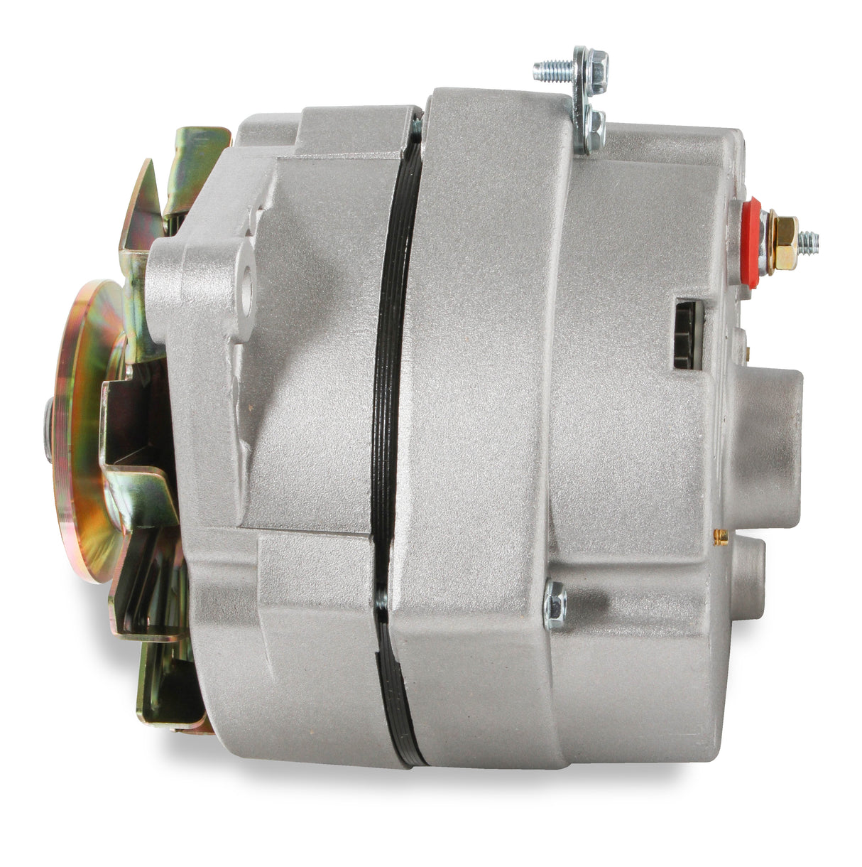 Mr Gasket 1-Wire Alternator - 140 Amp - Natural Finish - 51203NG
