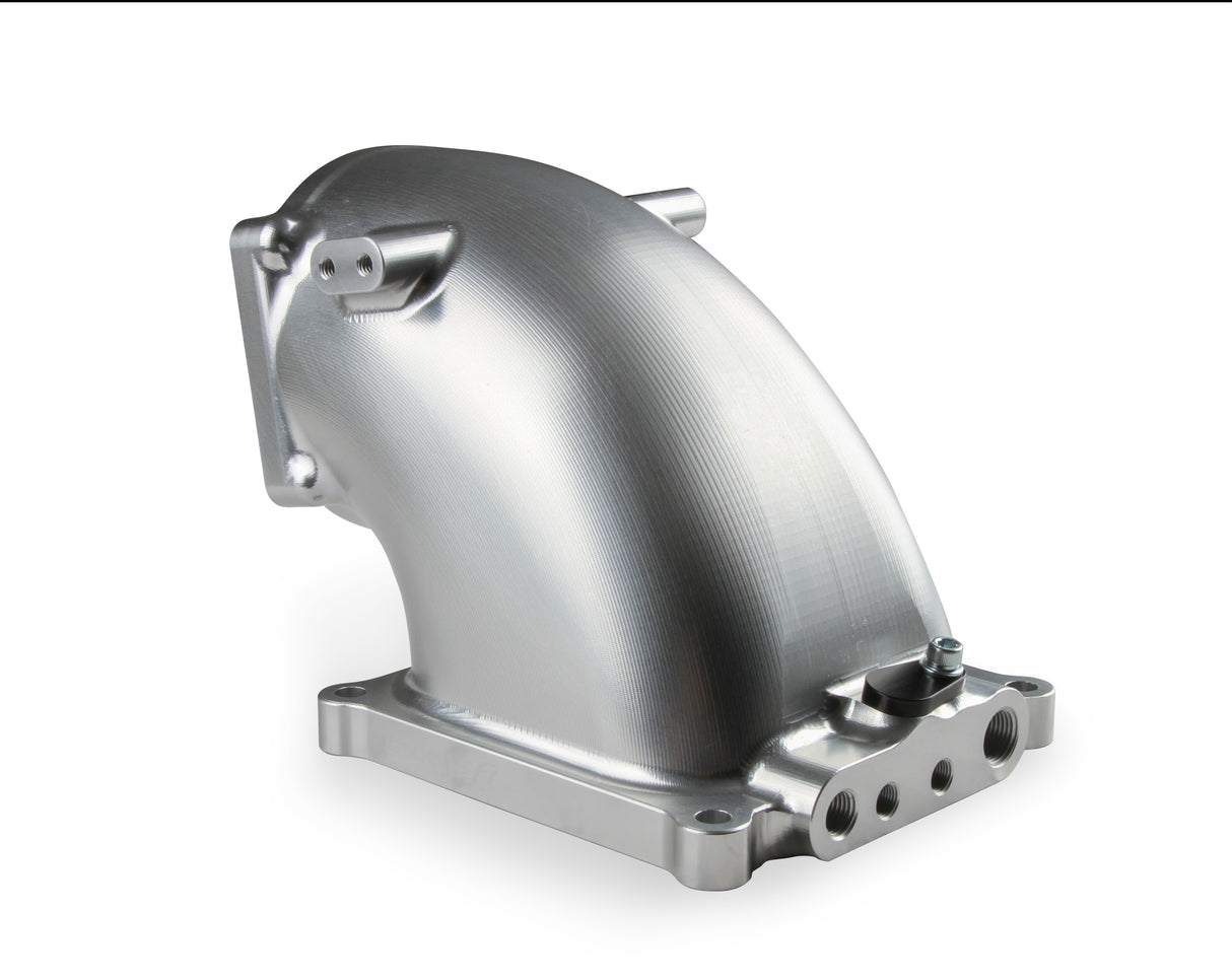 Holley 300-253BK Billet 4500 EFI Throttle Body Intake Elbow-Ls- Black Finish