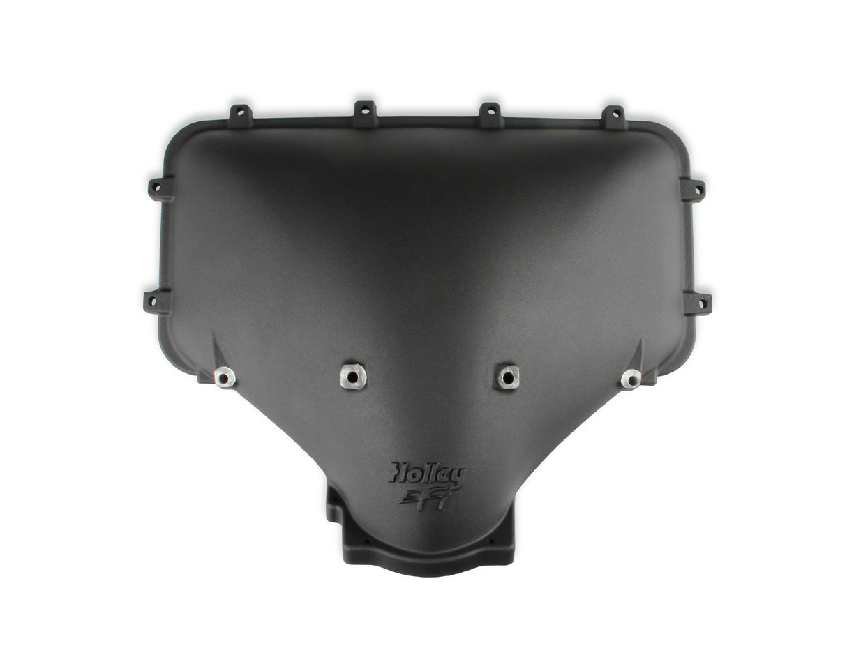 Holley 300-301BK HI-RAM 105MM Cast Side Mount Plenum Top