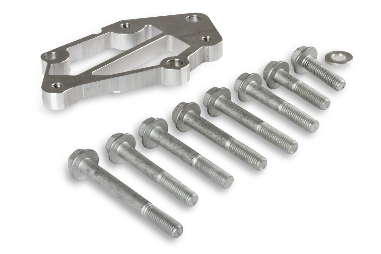 Holley LS Accessory Drive Bracket - Installation Kit for Standard (Short) Alignment - 21-1