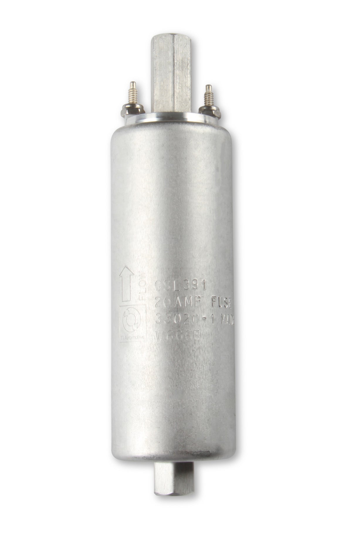 Holley 12-930 190 LPH Universal In-Line Fuel Pump (Gerotor Style)