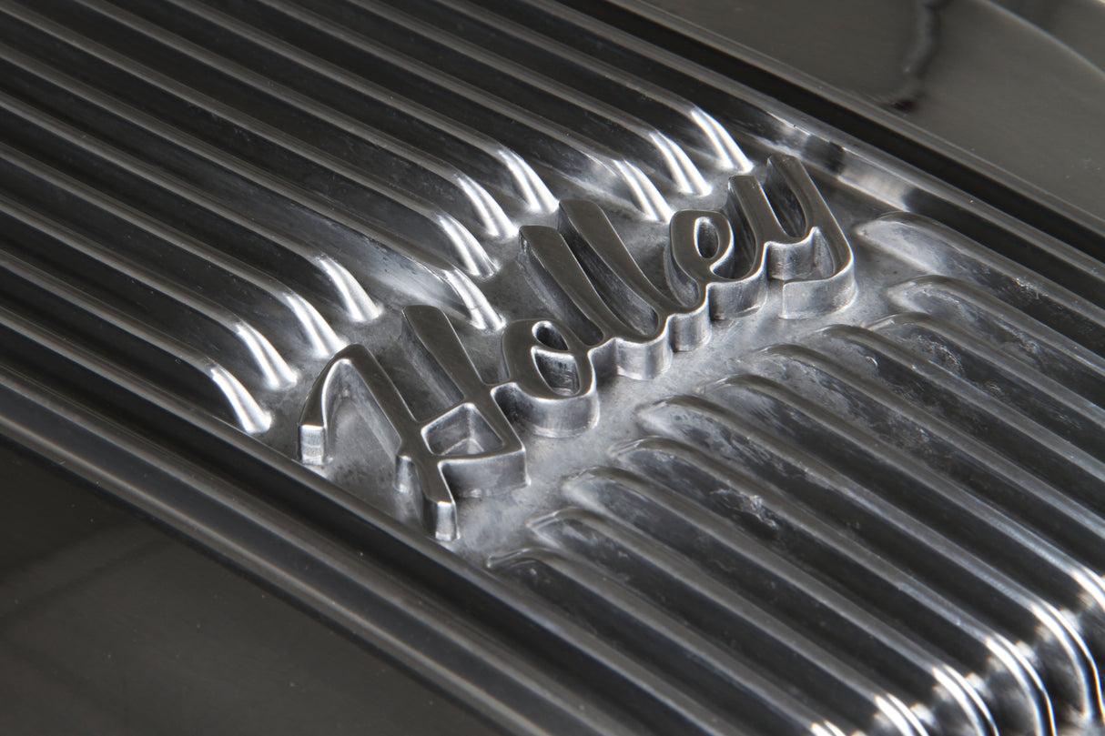 Holley 120-401 Vintage Series Oval Air Cleaner - Polished