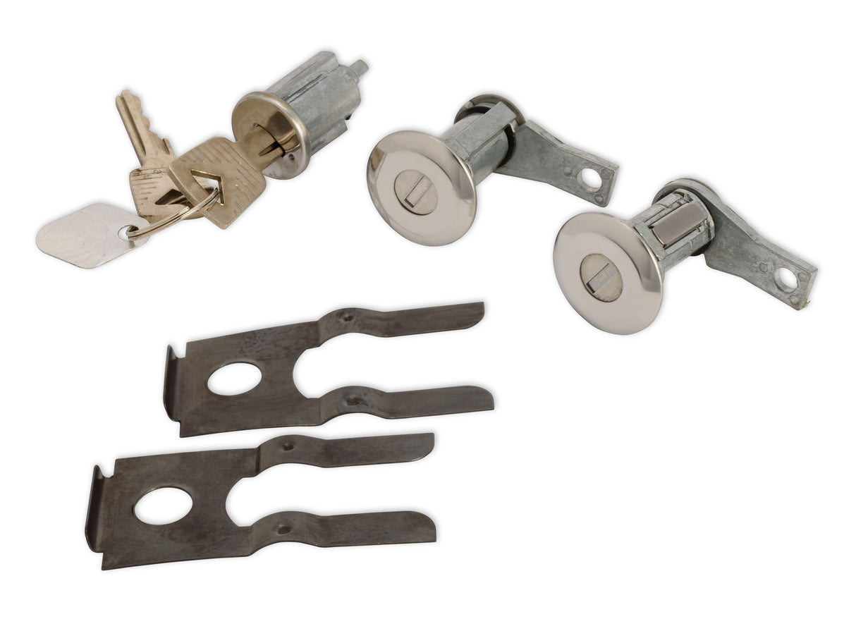 Scott Drake Door Lock and Ignition Cylinder Set - C5DZ-6222050-A