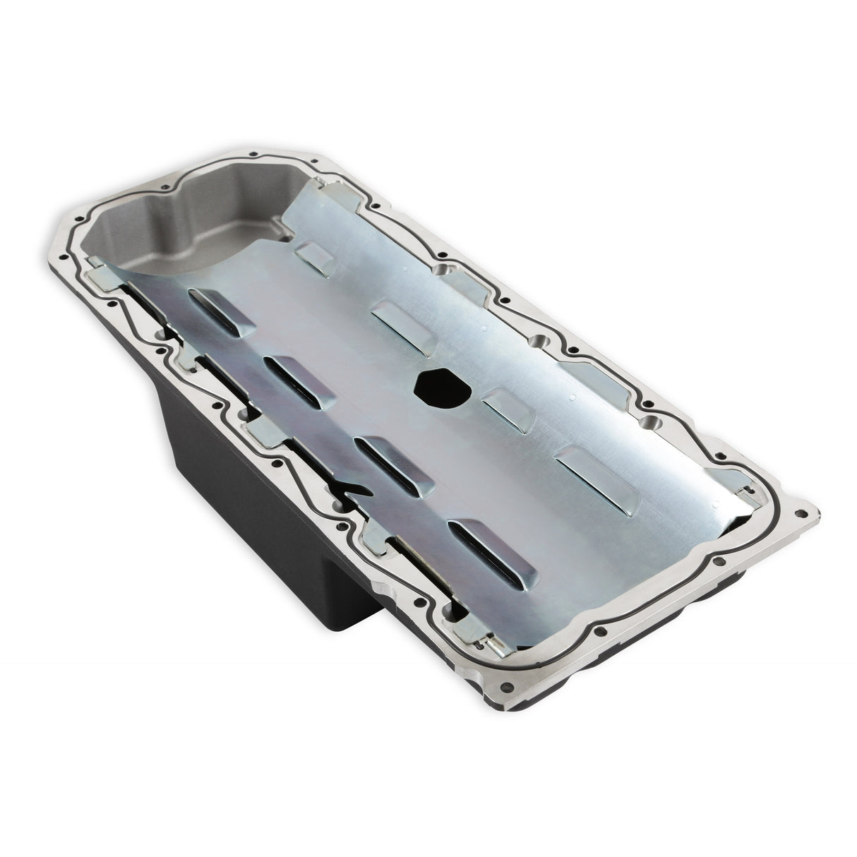 Holley 302-64BK Gen III Hemi Swap Oil Pan - Mid-Sump - Hellcat - Black