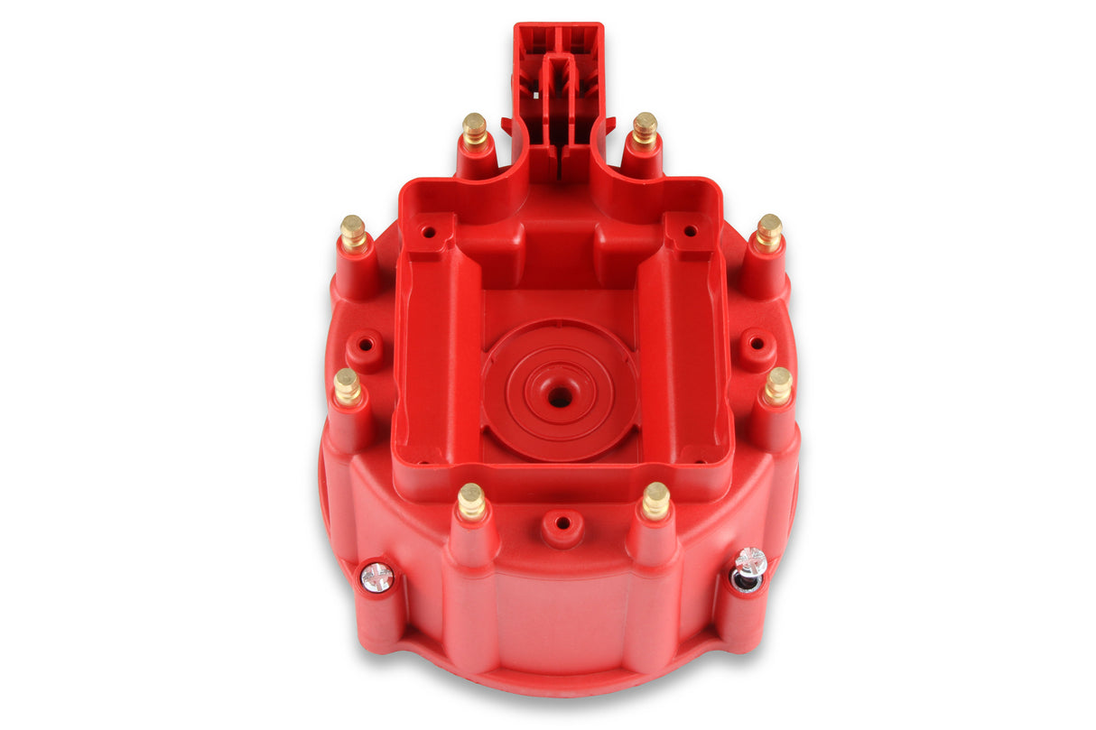 MSD Distributor Cap and Rotor - GM HEI - Red - 8416
