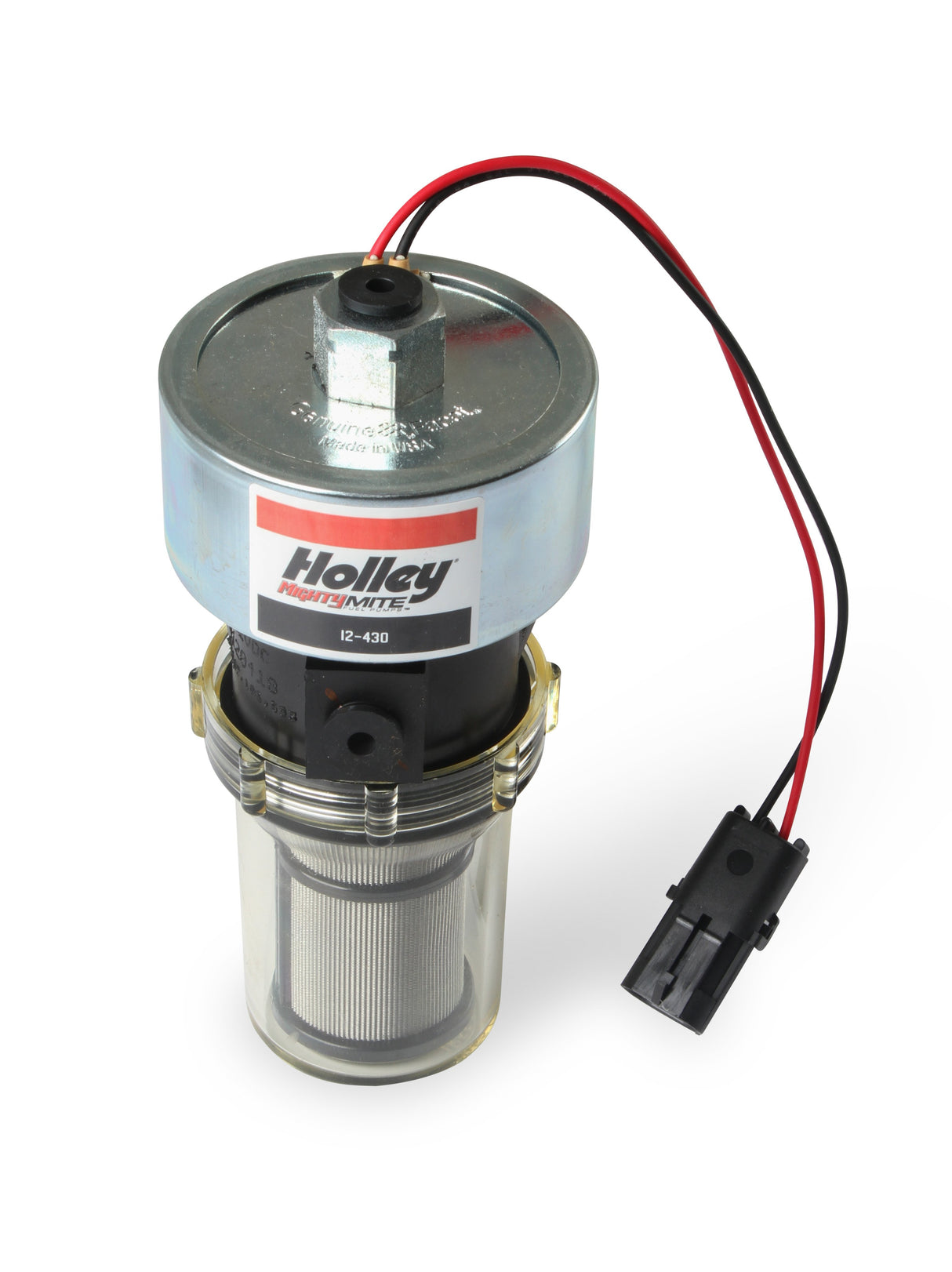 Holley 12-430 33 GPH HOLLEY MIGHTY MITE ELECTRIC FUEL PUMP, 9-11.5 PSI