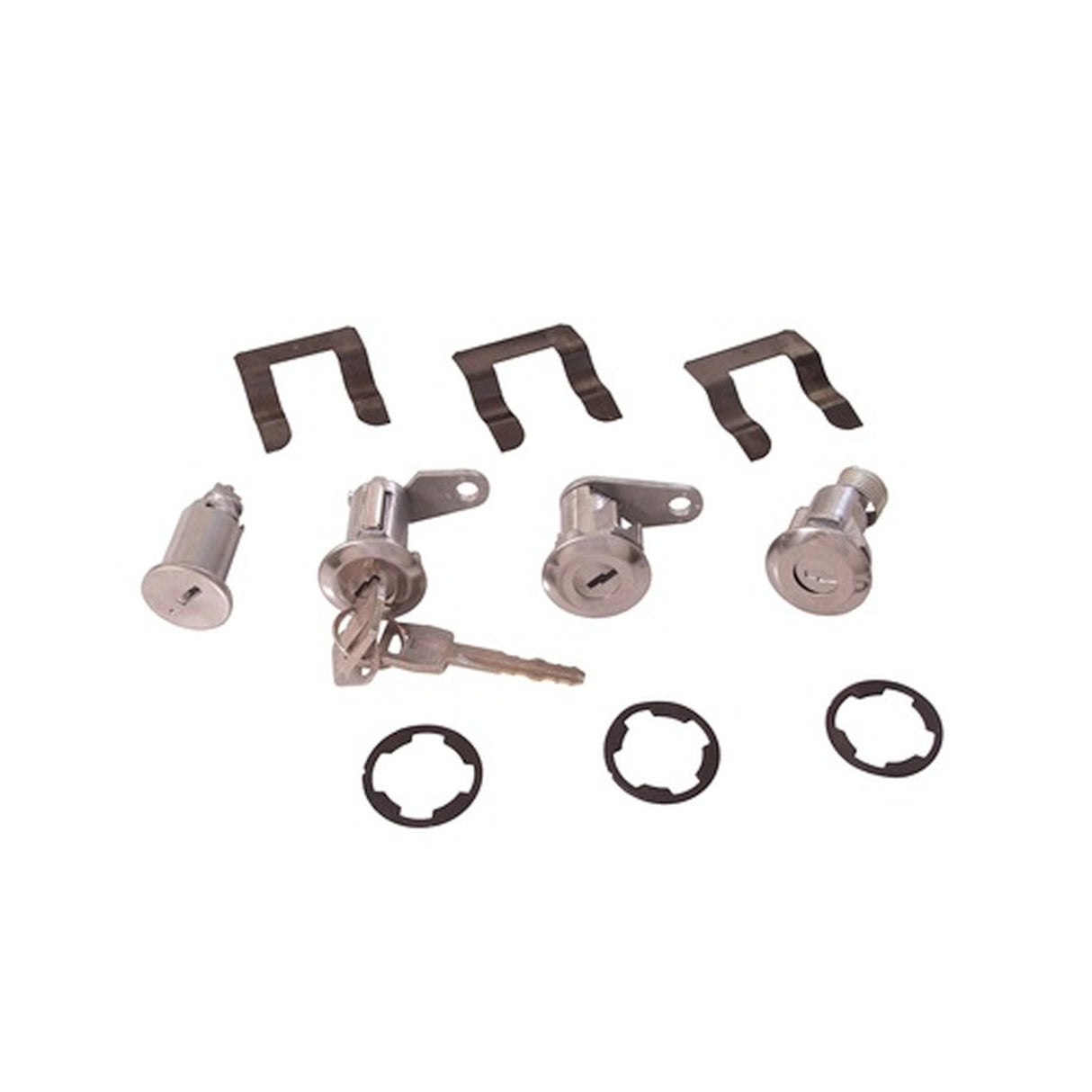 Scott Drake Ignition/Door/Trunk Lock Set - C7AZ-6222050-MK
