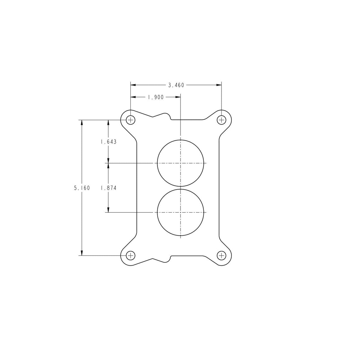 Holley 0-82500 500 CFM Marine Avenger Carburetor