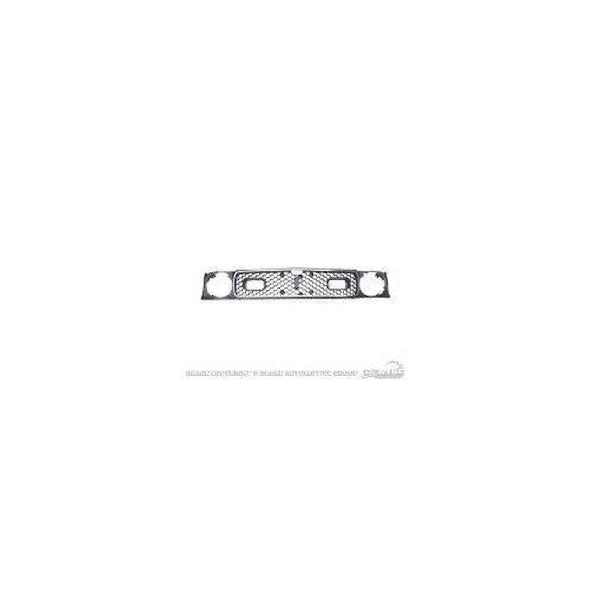 Scott Drake 71-72 Mach 1 Grille (with Stainless Moldings) - D1ZZ-8200-C
