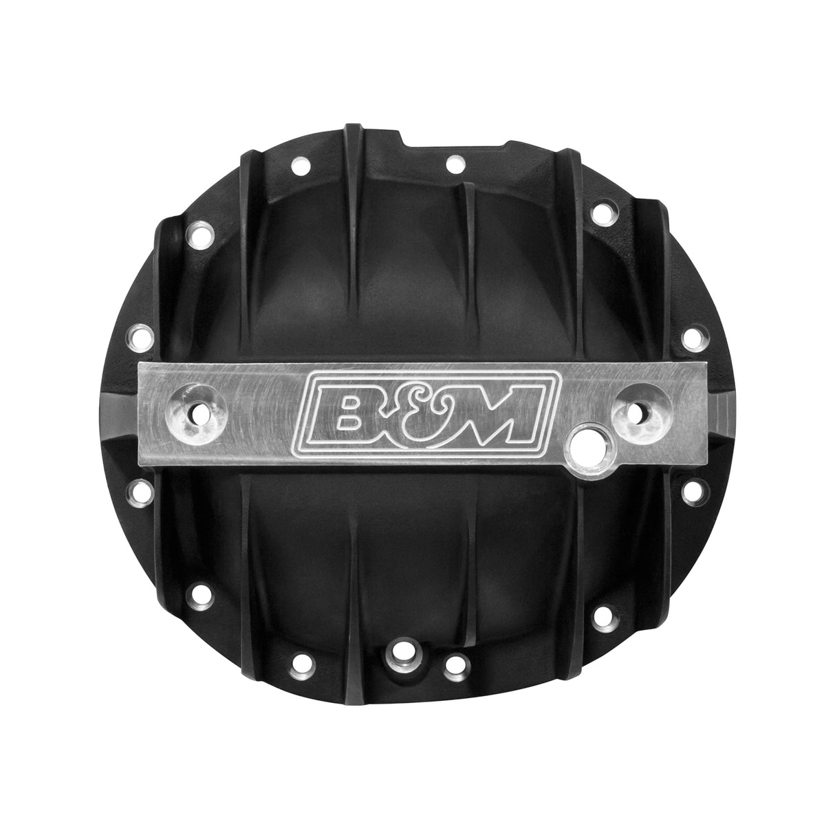 B&M Hi-Tek Aluminum Differential Cover for AAM 9.5/9.76 - Black - 71506