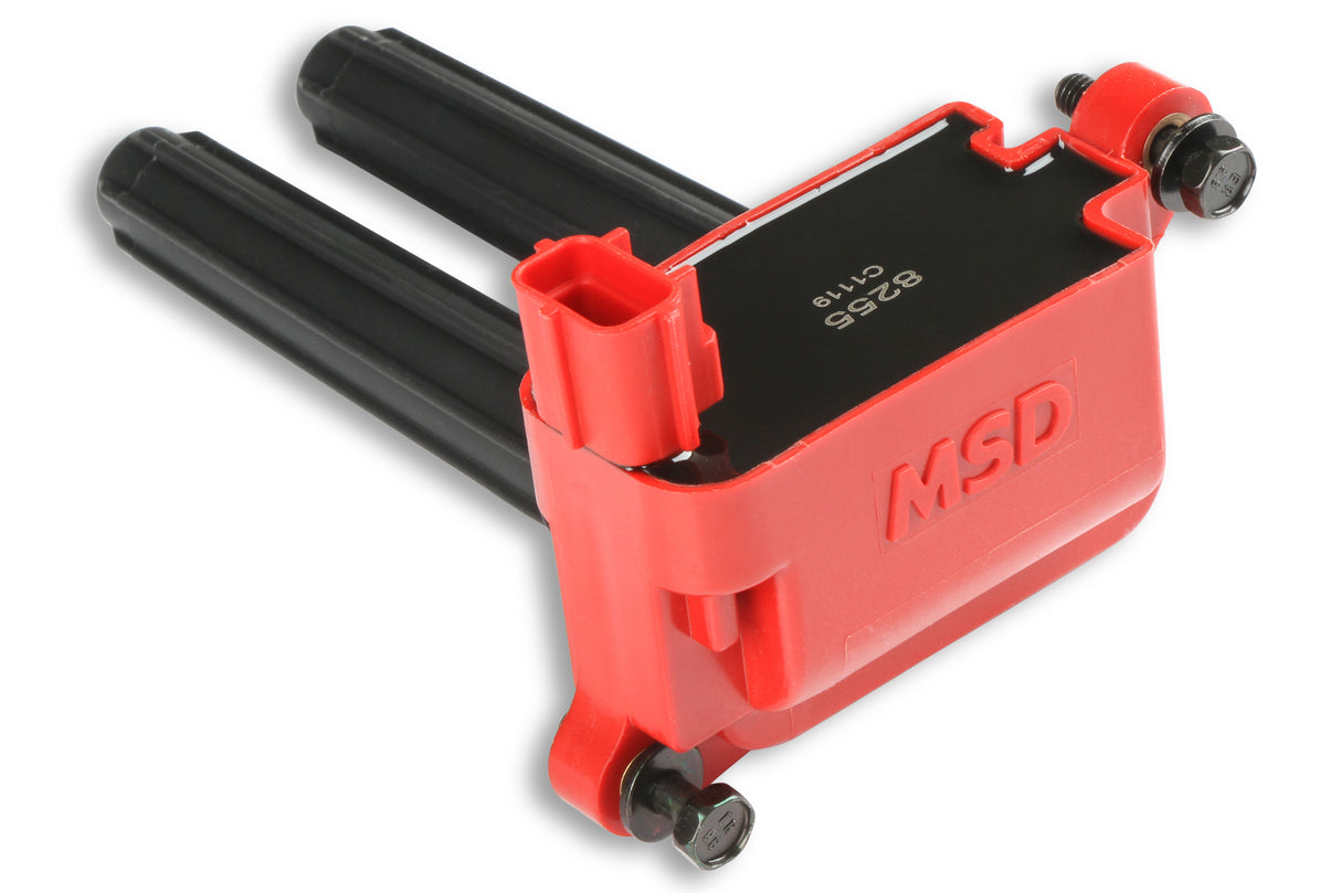 MSD Blaster Ignition Coil - Gen III HEMI 05-24 - Red - Single 5.7/6.1/6.2/6.4 - 8255