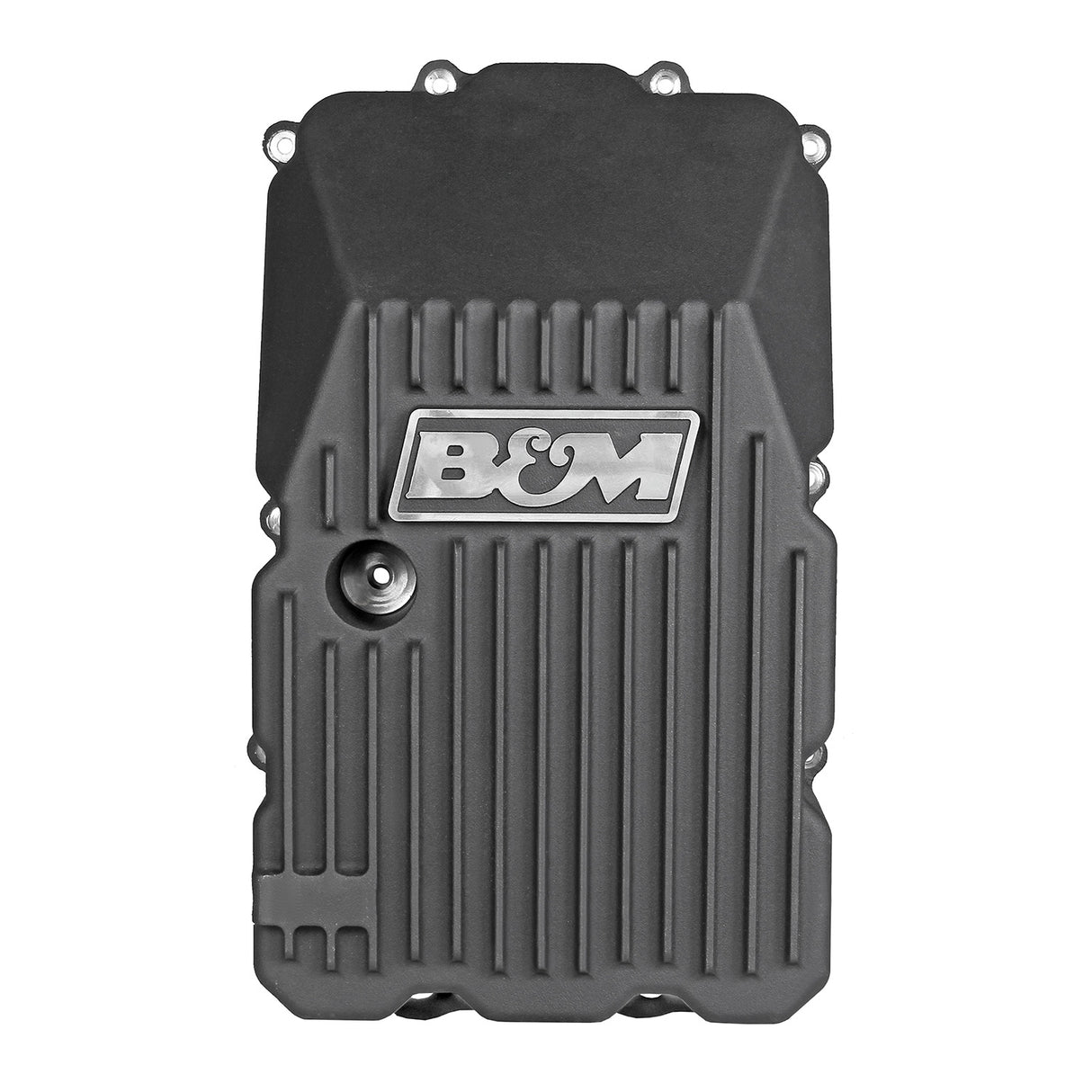 B&M Hi-Tek Deep Transmission Pan - Aluminum - Toyota - Black - 70393
