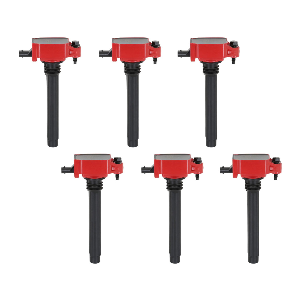 MSD Ignition Coil - Blaster - Chrysler V6 - Red - 6-Pack - 82736