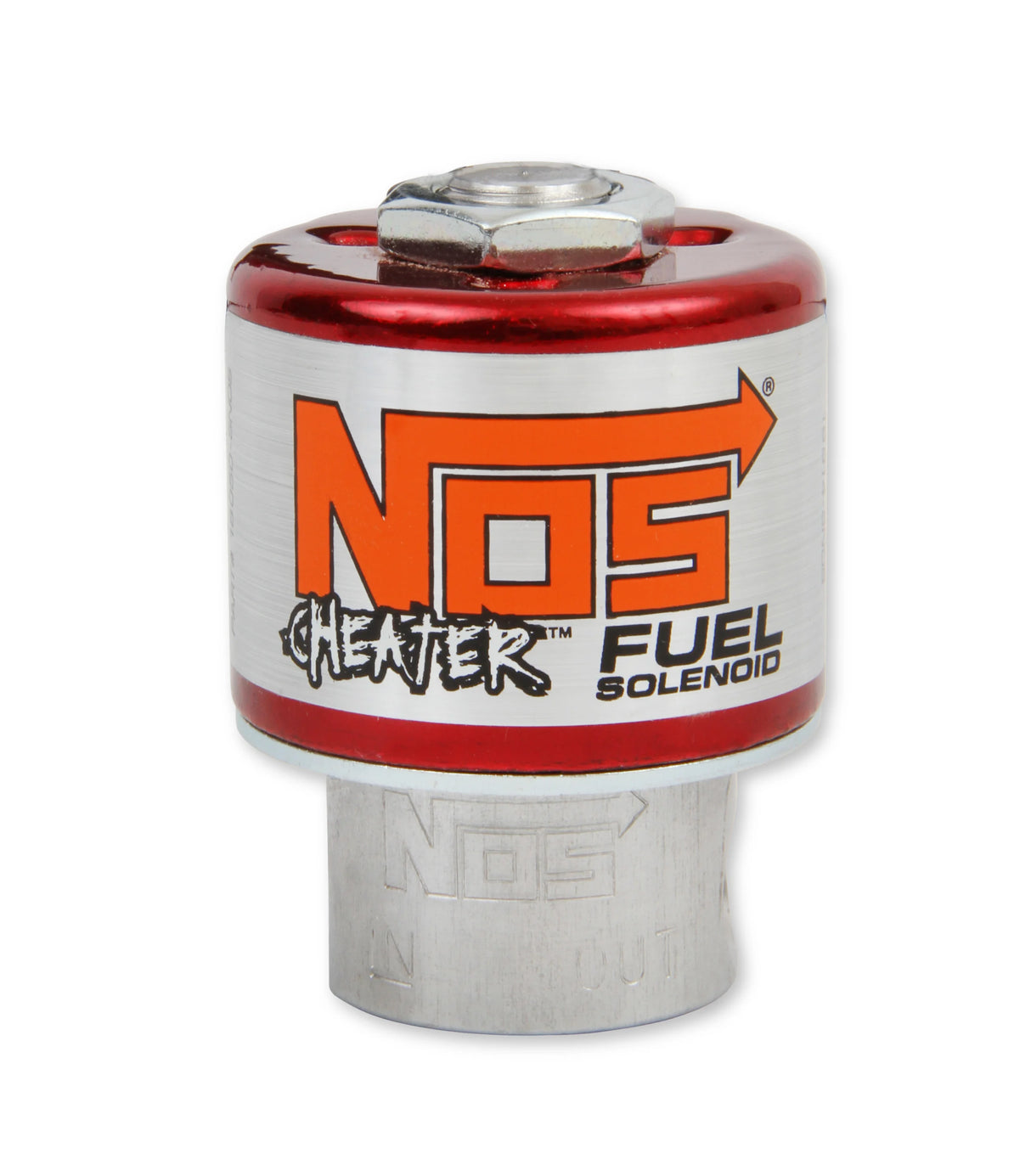 NOS Fuel Solenoid - Red - 18050NOS