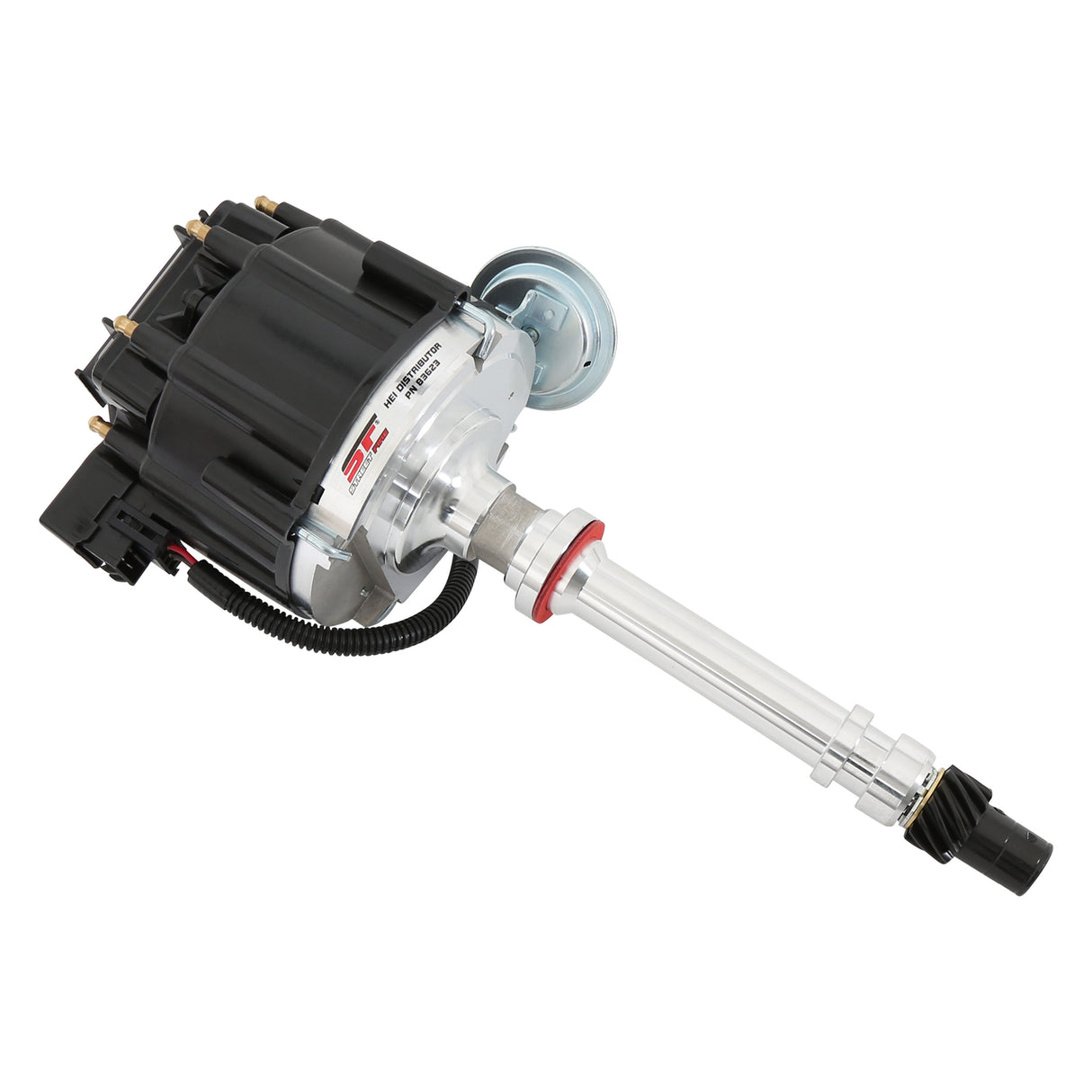 MSD Street Fire Chevrolet V8 GM HEI Distributor w/Black Cap - 83623