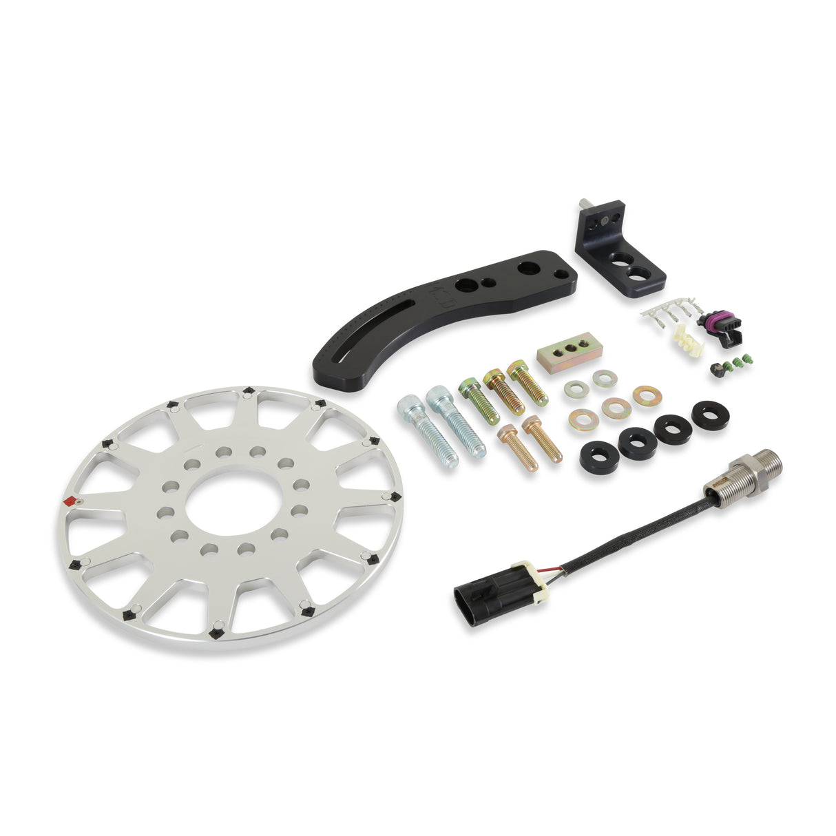 Holley 556-170 8-Inch 12-1X Crank Trigger Kit, BBC, Hall Effect