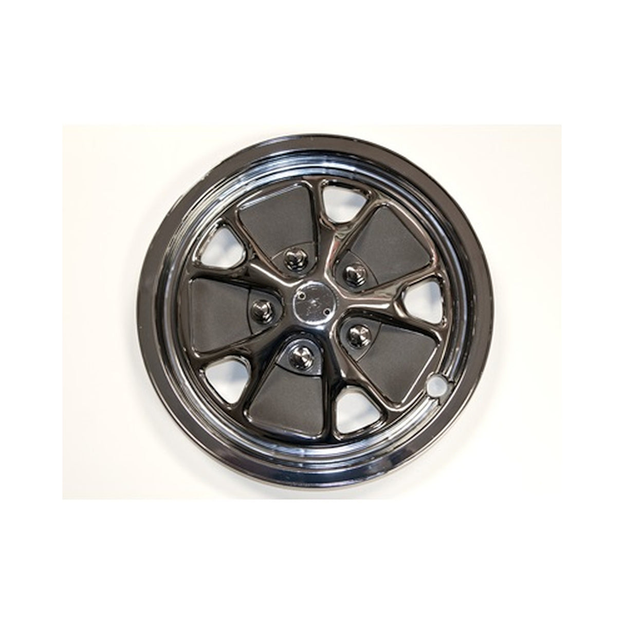 Scott Drake Styled Steel Plastic Hub Caps (14" Diameter) - C5ZZ-1007-HC