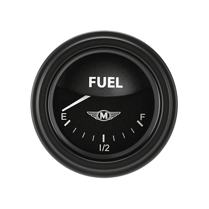 Classic Instruments Moal Bomber 2 1/8" Fuel - MA11BLF
