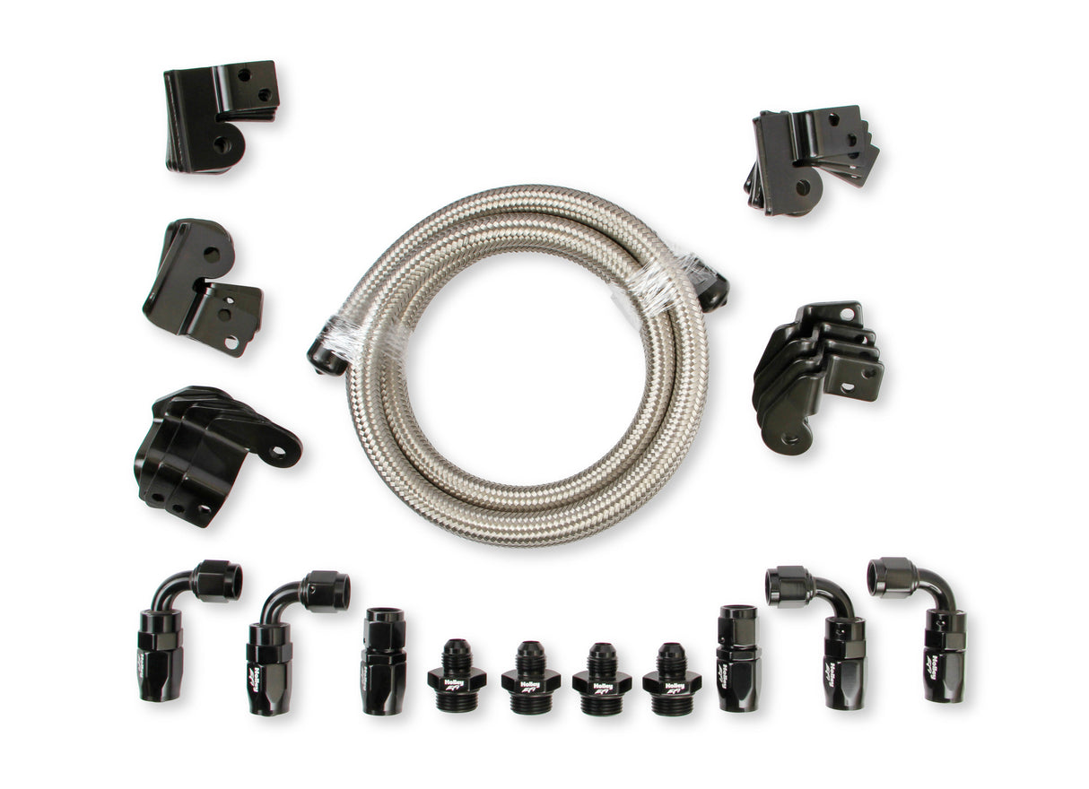 Holley 534-245 Billet Fuel Rail Kit for LS Truck Intake