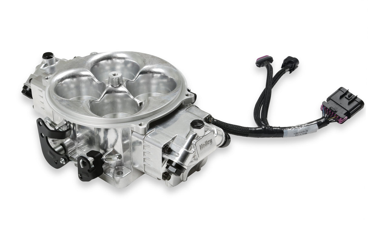 Holley EFI Terminator X Stealth 4500 Service Throttle Body - Shiny - 534-303