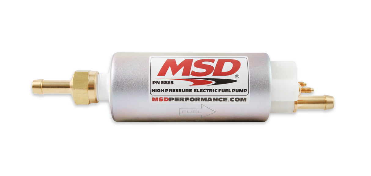 MSD High Pressure Electric Fuel Pump - 2225