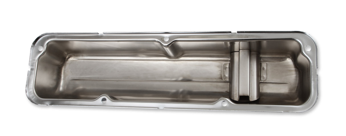 Mr Gasket Chrome Valve Covers with Baffle - 9412