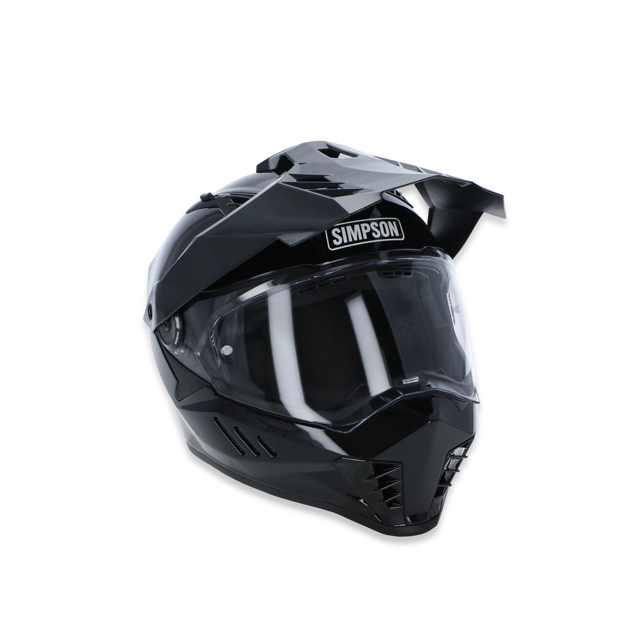 Simpson Motorcycle Xcursion Bandit Helmet - Black XS - XB2XS