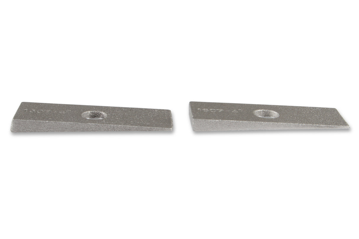 Lakewood Axle Shims - Traction Bar Wedge Kits - 4 degree - Aluminum - 20510