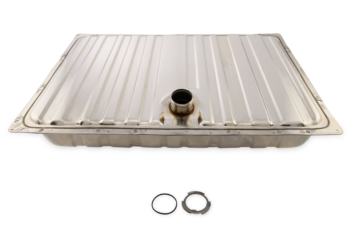 Scott Drake Polished Stainless Steel Fuel Tank with Drain Plug - C5ZZ-9002-SS