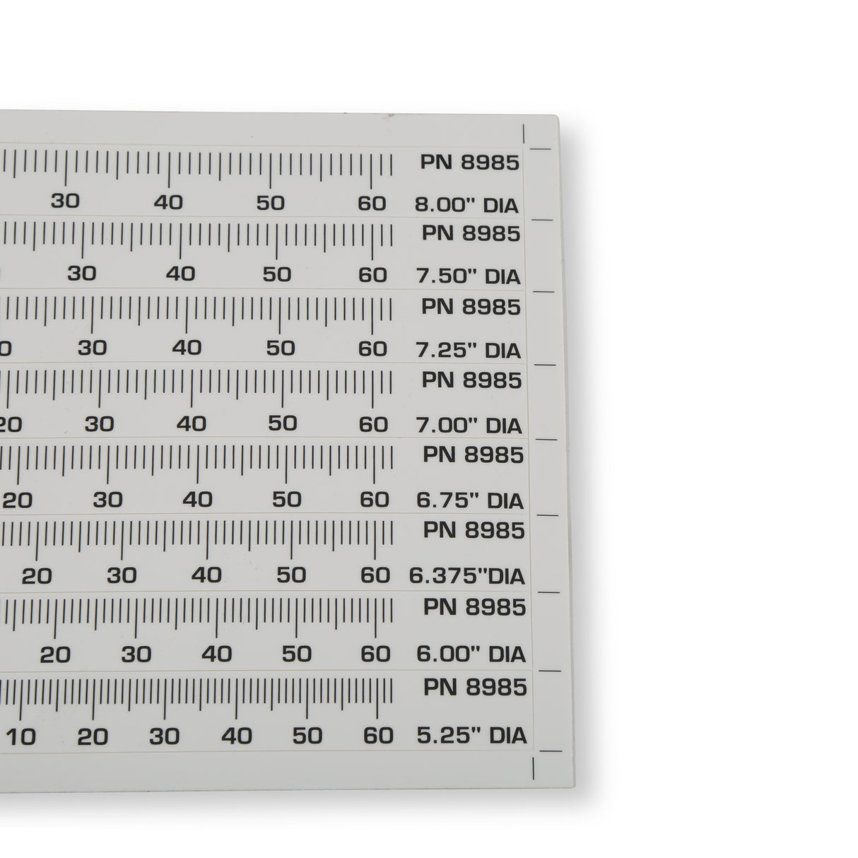 MSD Timing Tape - Harmonic Balancer - 5.25" to 8.00" - 8985