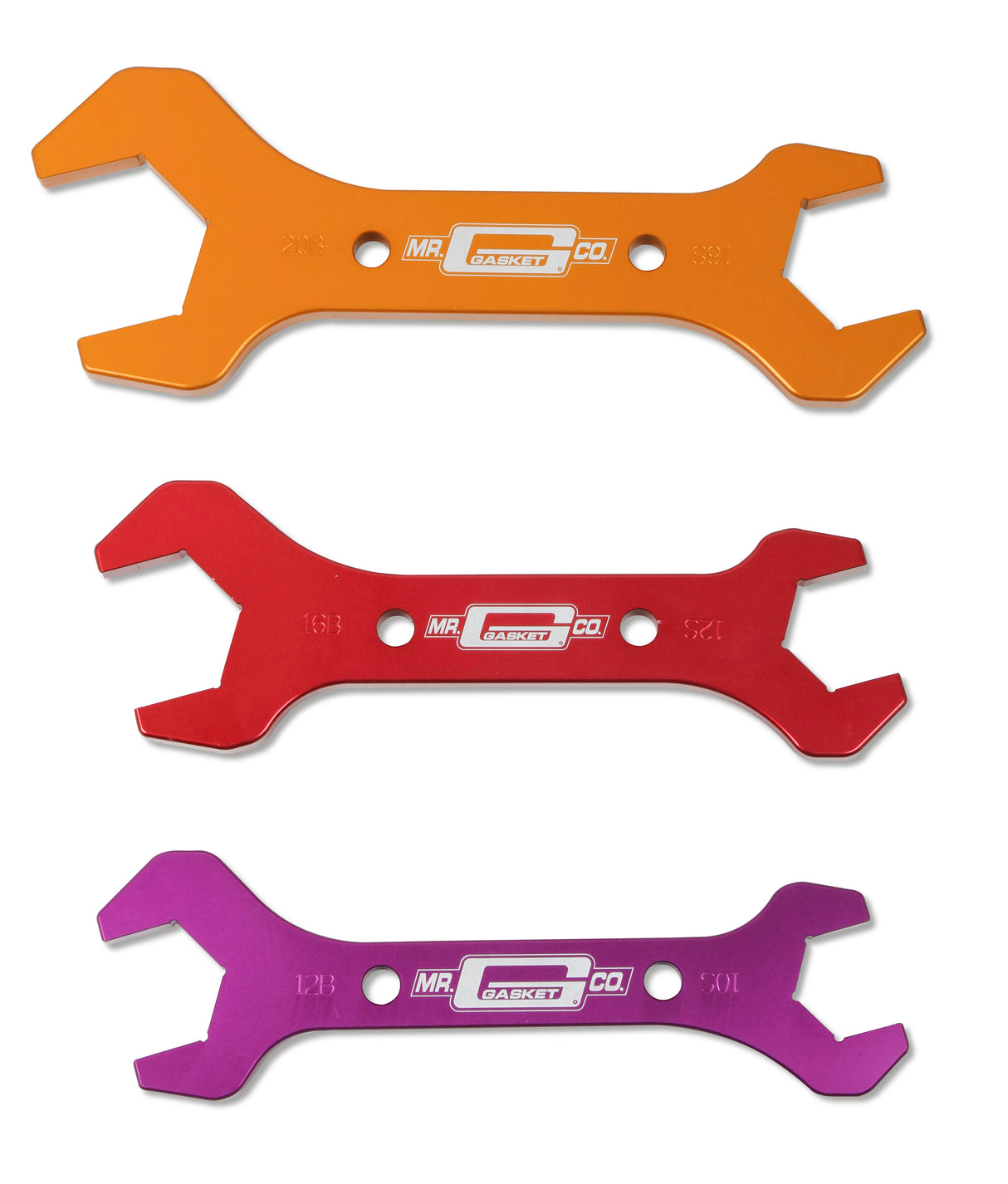 Mr Gasket 7-Piece AN Wrench Set - 33200G