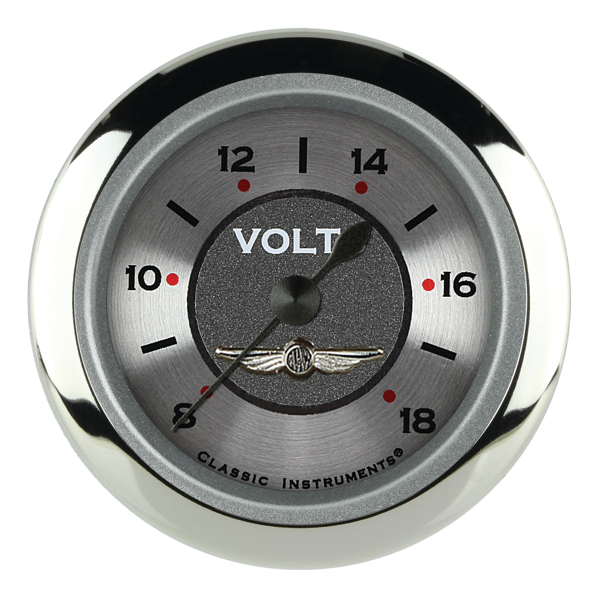 Classic Instruments All American 2 1/8" Voltage Gauge - AW130SRC