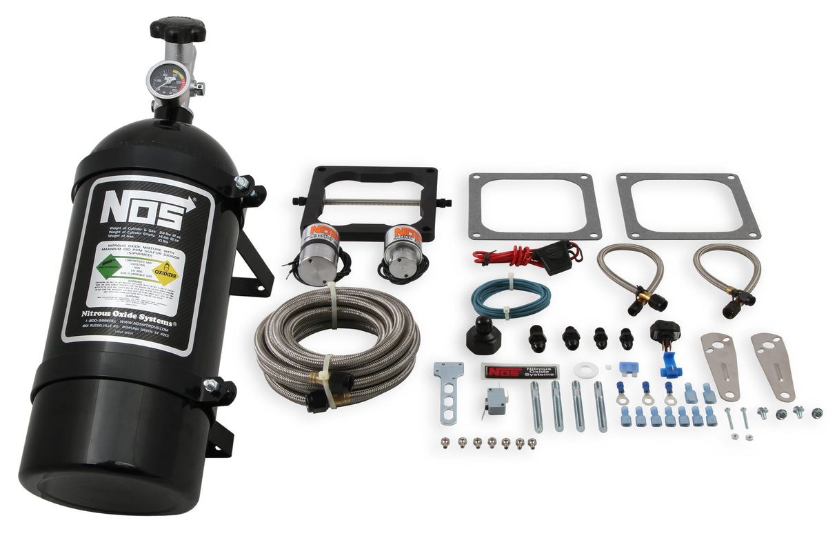 NOS Big Shot Wet Nitrous System for 4150 4-Barrel Carburetor - 02101BNOS
