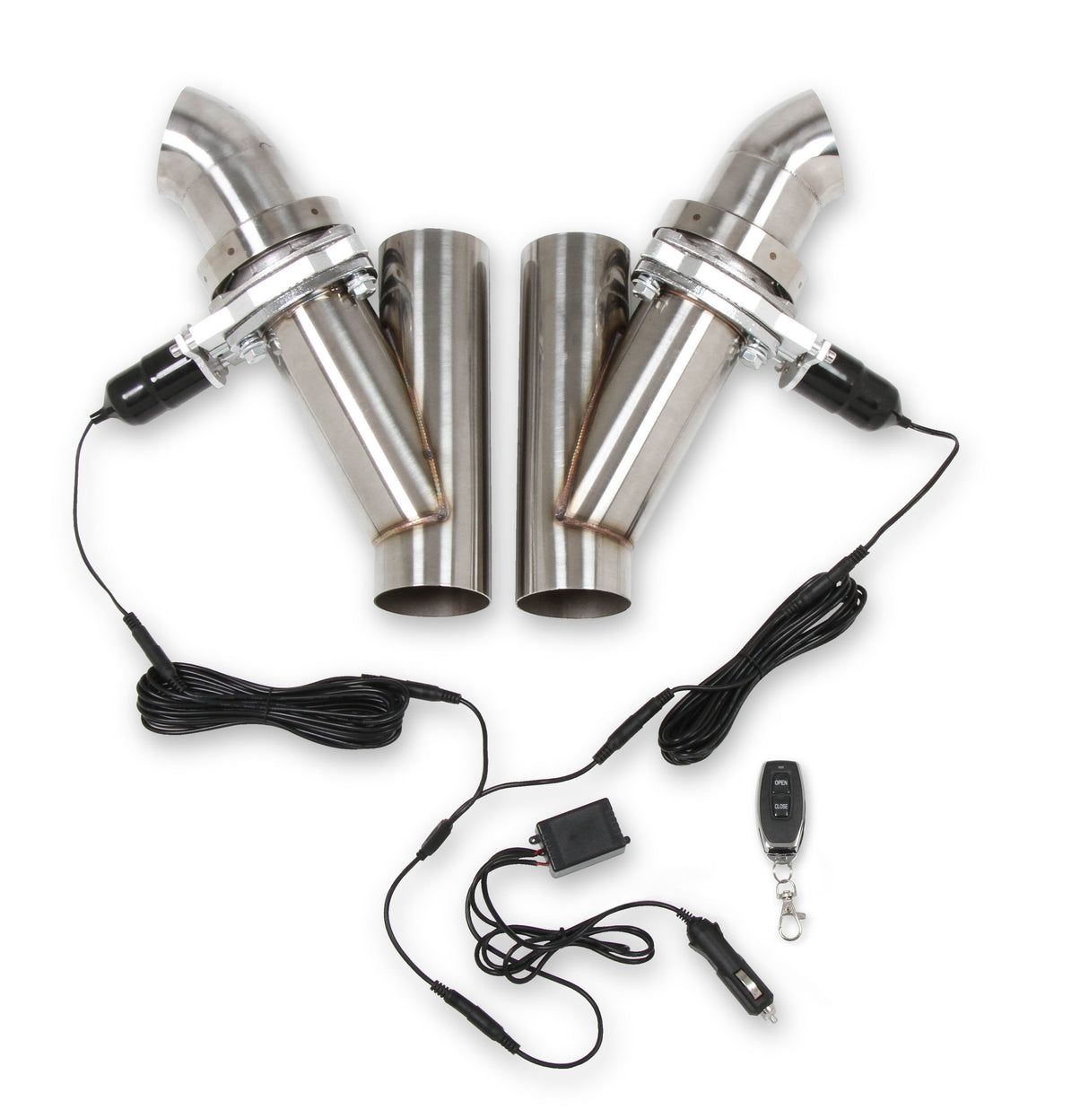 Hooker Cut-Out Dual Kit w/Remote - 11052HKR