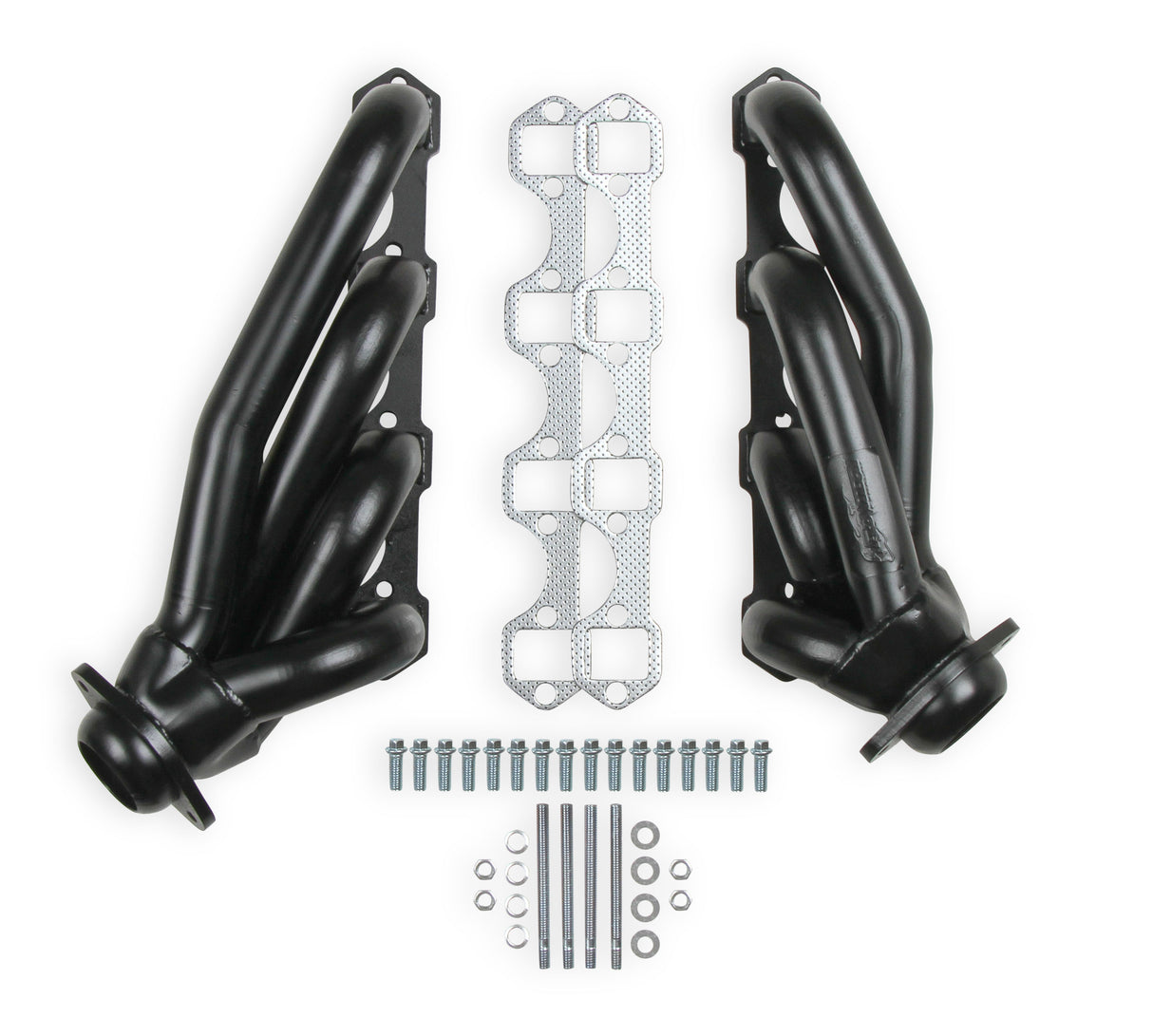 Flowtech Shorty Headers - Black Painted - 12147FLT