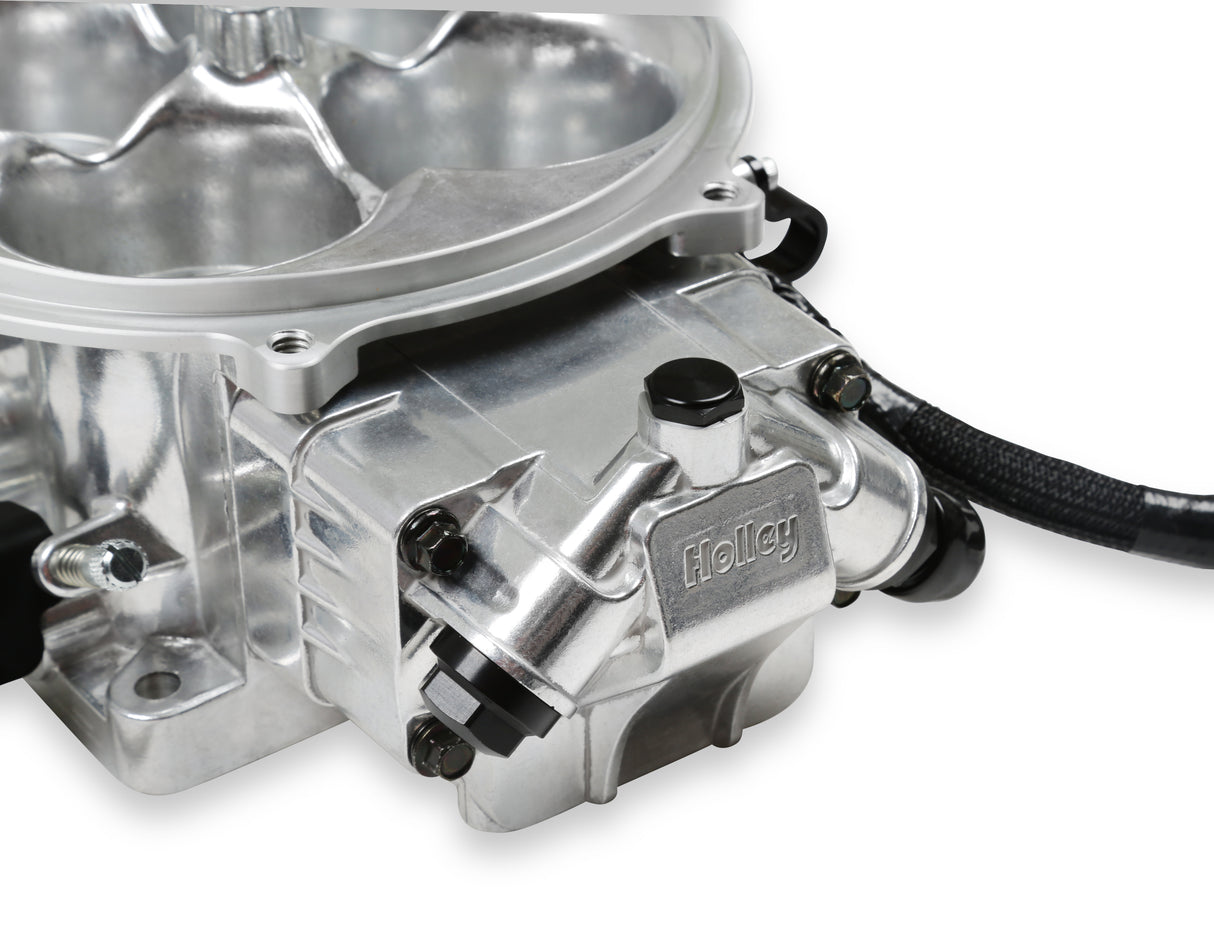 Holley EFI Terminator X Stealth 4500 Service Throttle Body - Shiny - 534-305