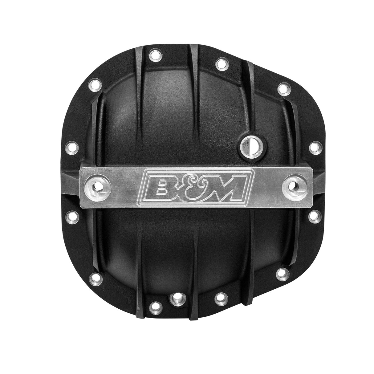 B&M Hi-Tek Aluminum Differential Cover for Sterling 10.25/10.5-inch - Black - 41299
