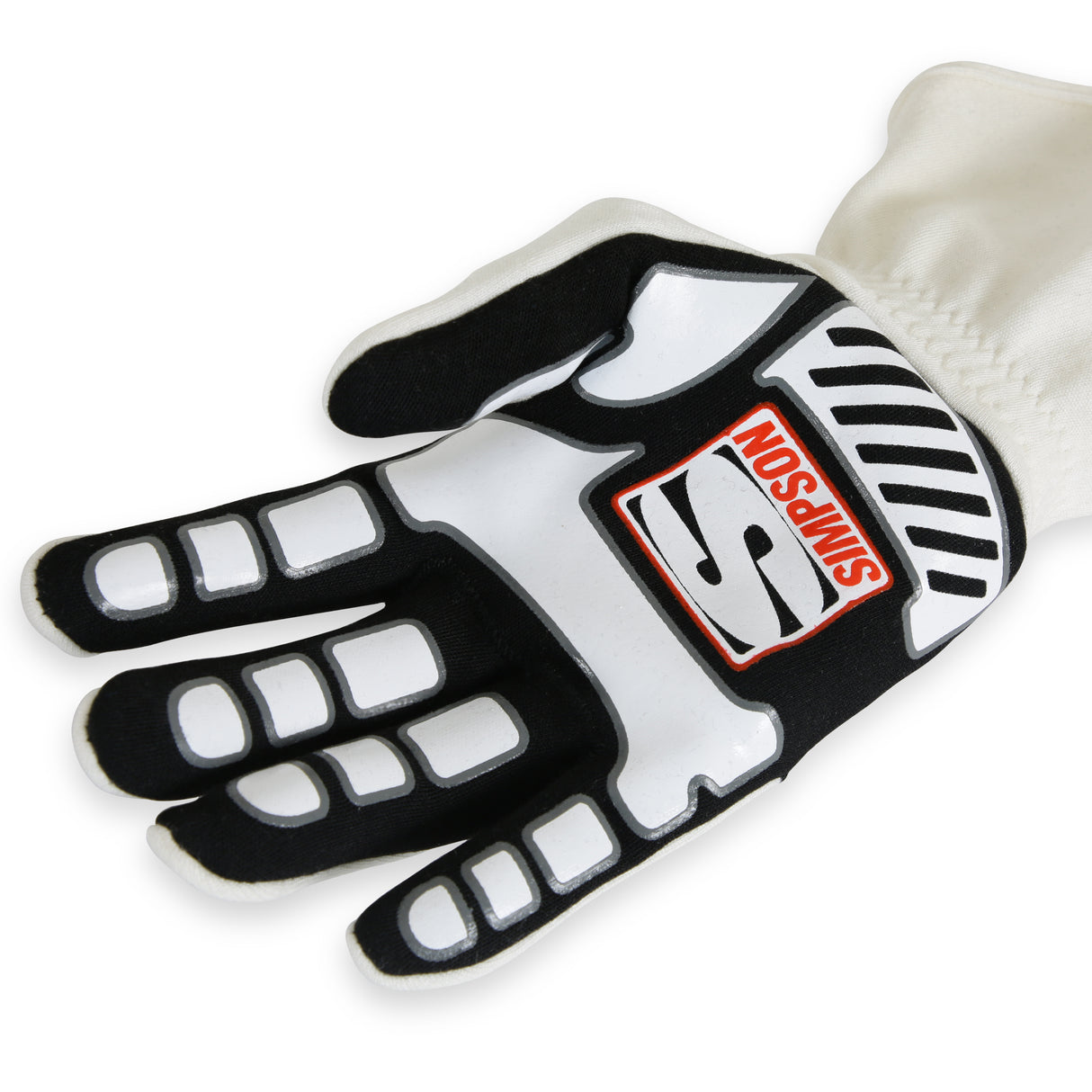 Simpson Safety COMPETITOR GLOVE-SMALL-WHITE - 21300SW
