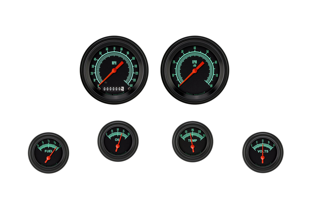Classic Instruments G STOCK 6 GAUTOGE SET-GM - GS01BLF