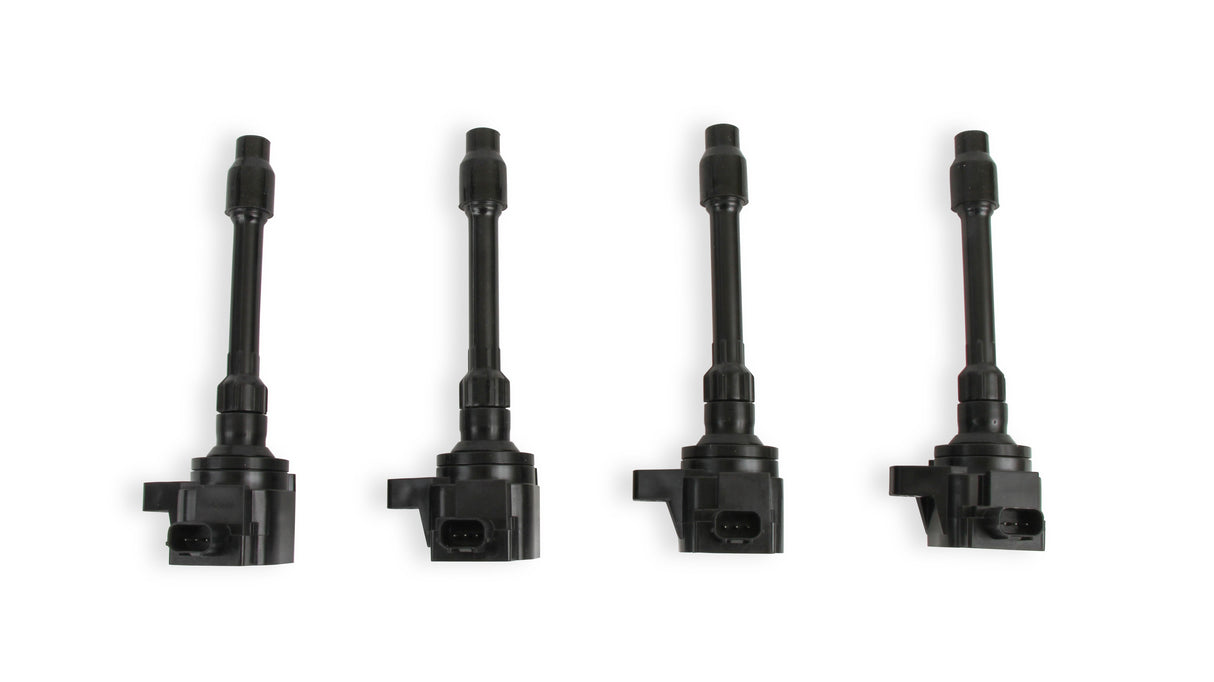 ACCEL Ignition Coils - Honda 2.0L, 2.0L Turbo/ 1.5L 4-cylinder, Black, 4-Pack - 140084K-4