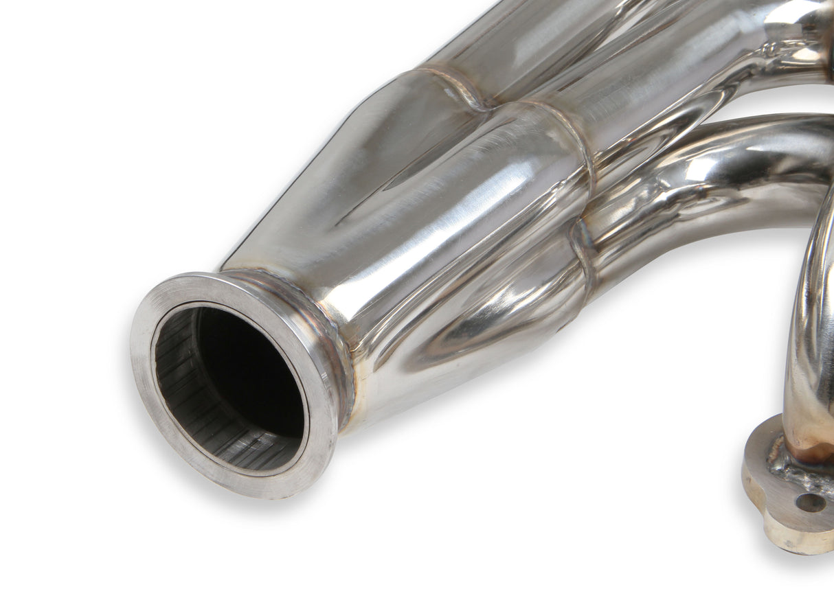 Flowtech Small Block Chevy Turbo Headers - Polished Finish - 11570FLT