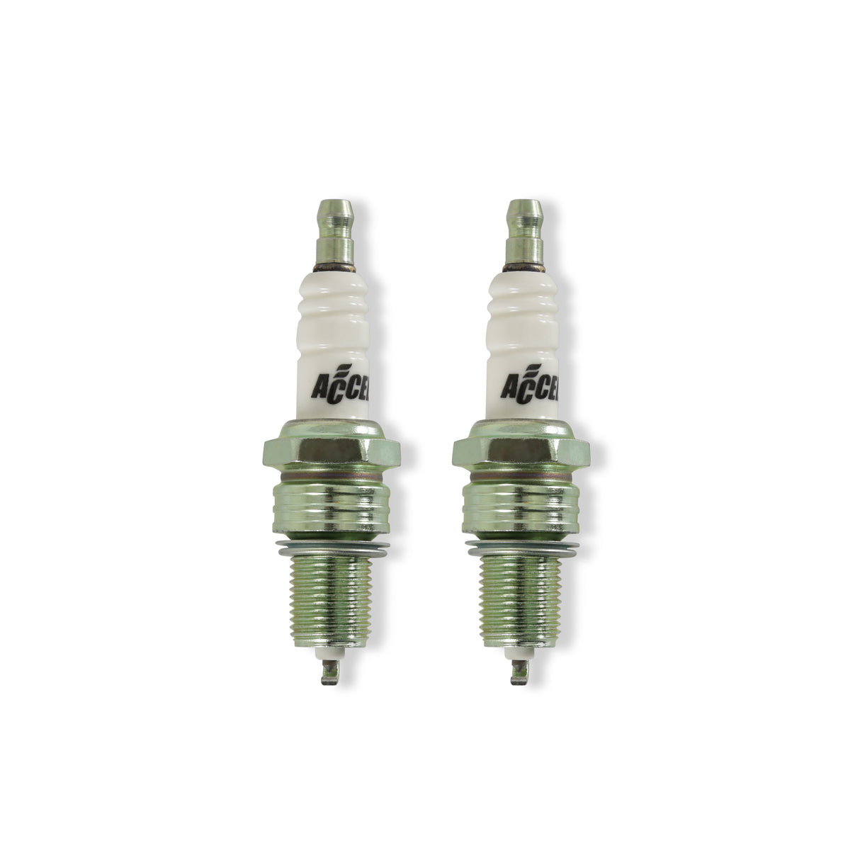 ACCEL Spark Plugs - Platinum - Evolution - .040" Gap - 2 Pack - Y2410P
