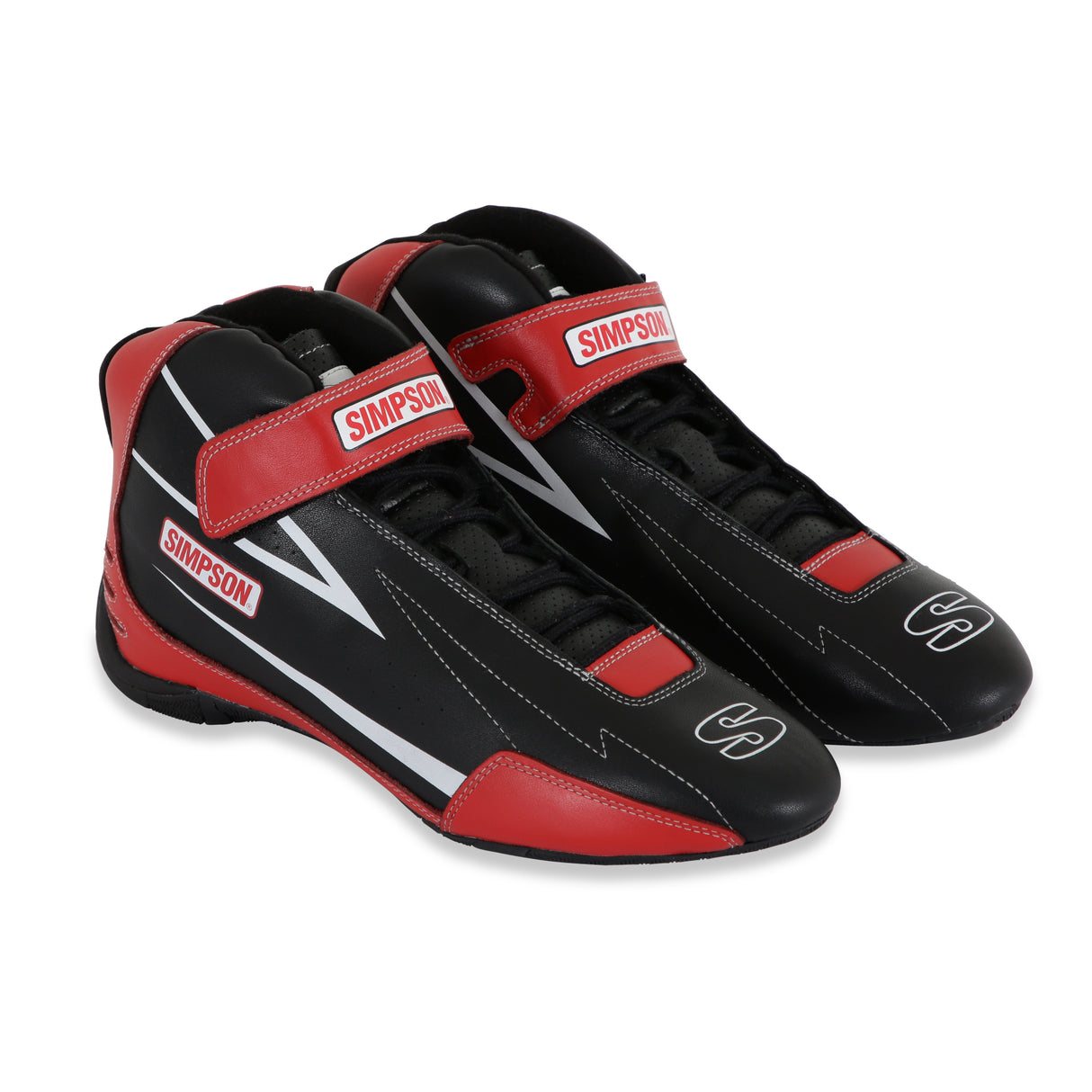 Simpson Supercoil Shoe Black/Red - 9.5 - SC950R