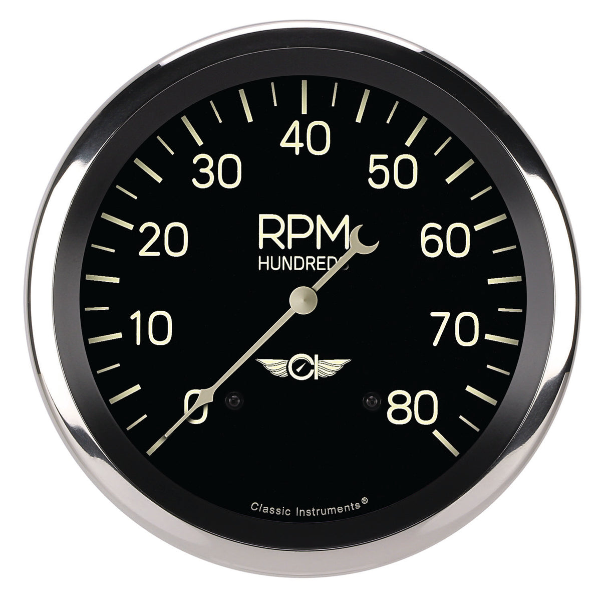 Classic Instruments Classic Series 4-5/8" Tachometer Gauge - CL71SRC